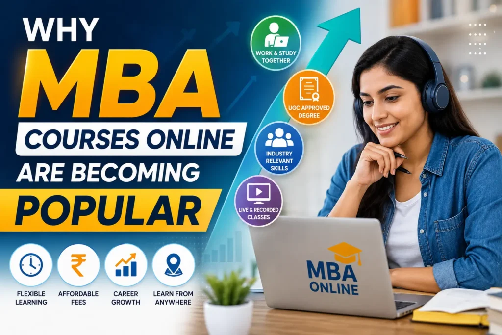 Why MBA Courses Online Are Becoming Popular