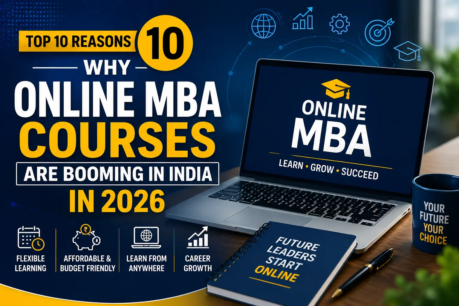 Top 10 Reasons Why Online MBA Courses Are Booming in India