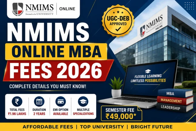 NMIMS Online MBA Fees