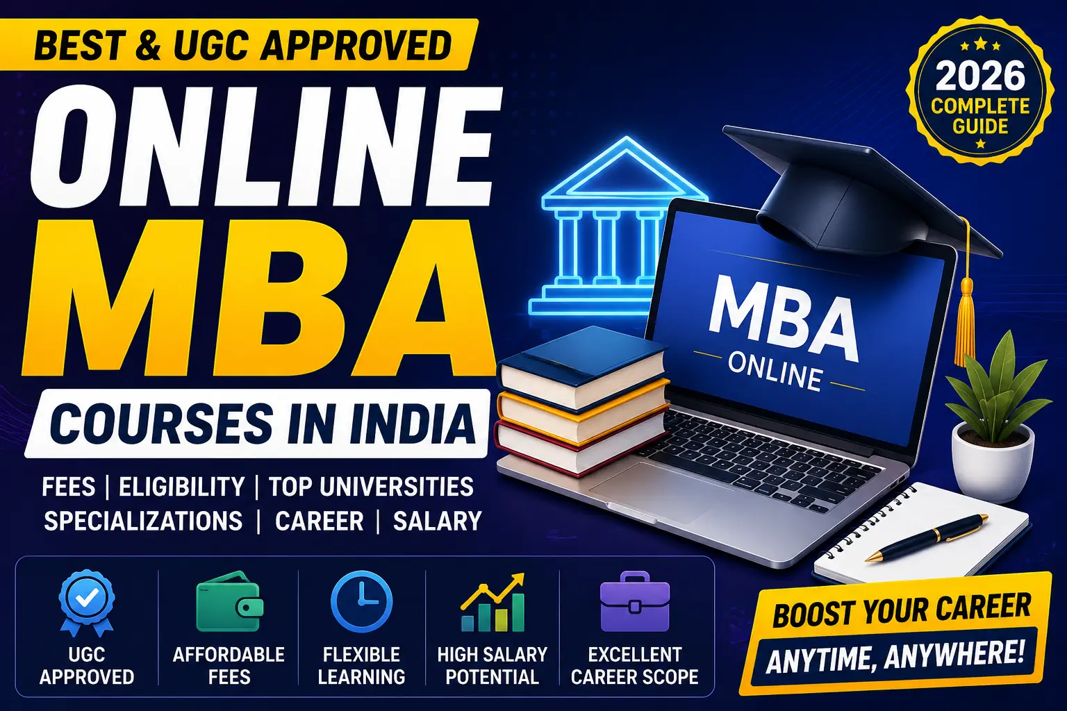 Best Online MBA Courses in India