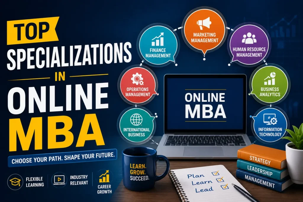 Top Specializations in Online MBA