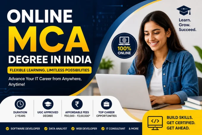 Online MCA Degree in India