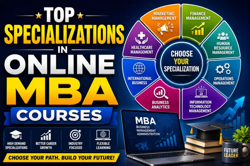 Top Specializations in Online MBA Courses