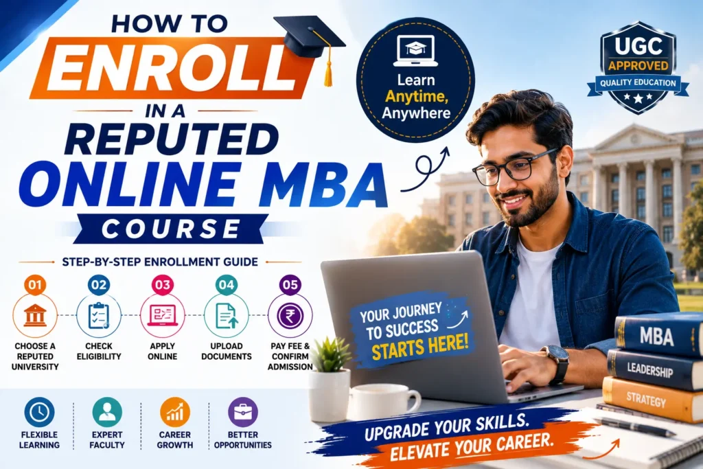 How to Enroll in a Reputed Online MBA Course