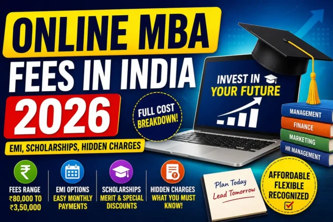 Online MBA Fees in India