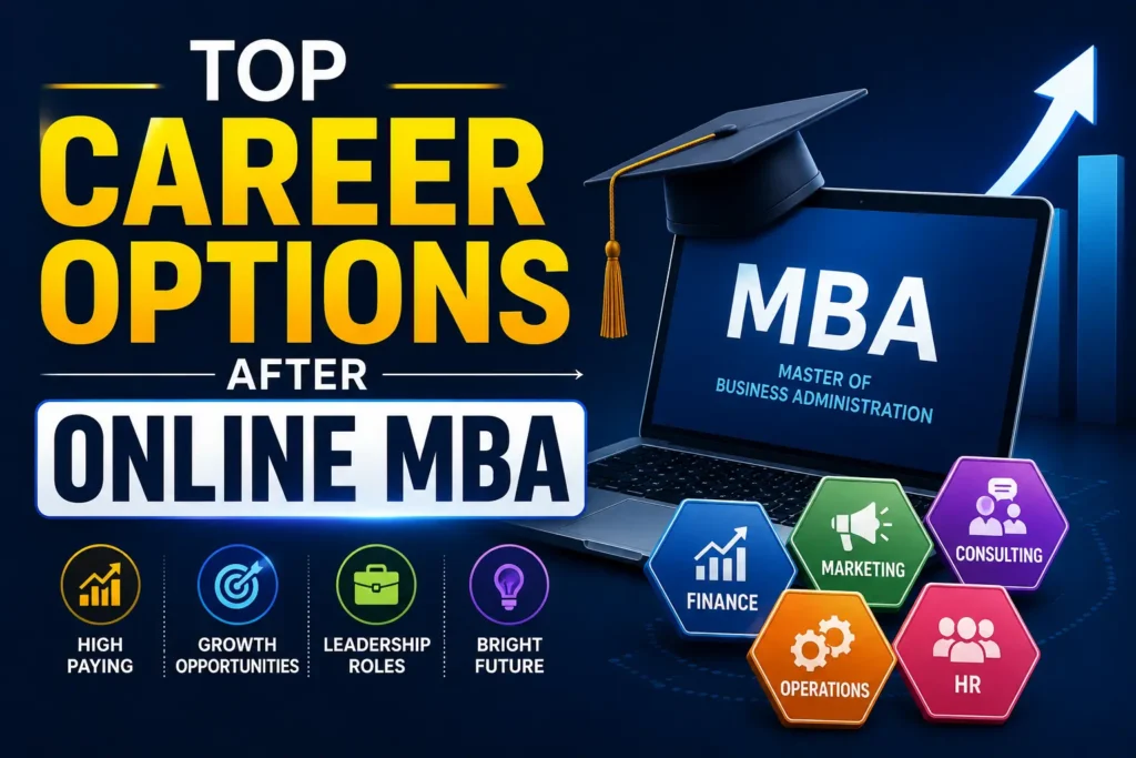 Top Career Options After Online MBA