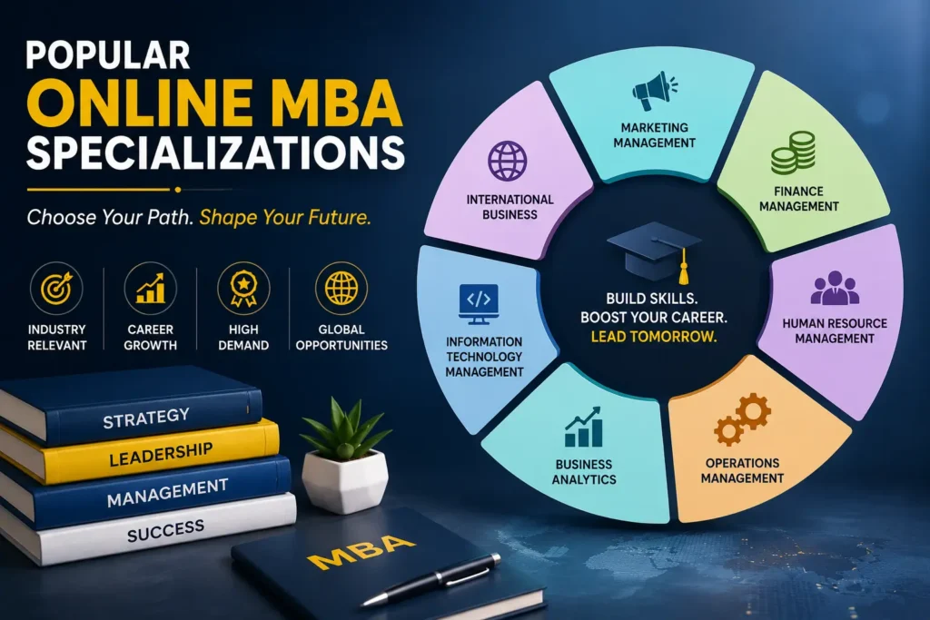 Popular Online MBA Specializations