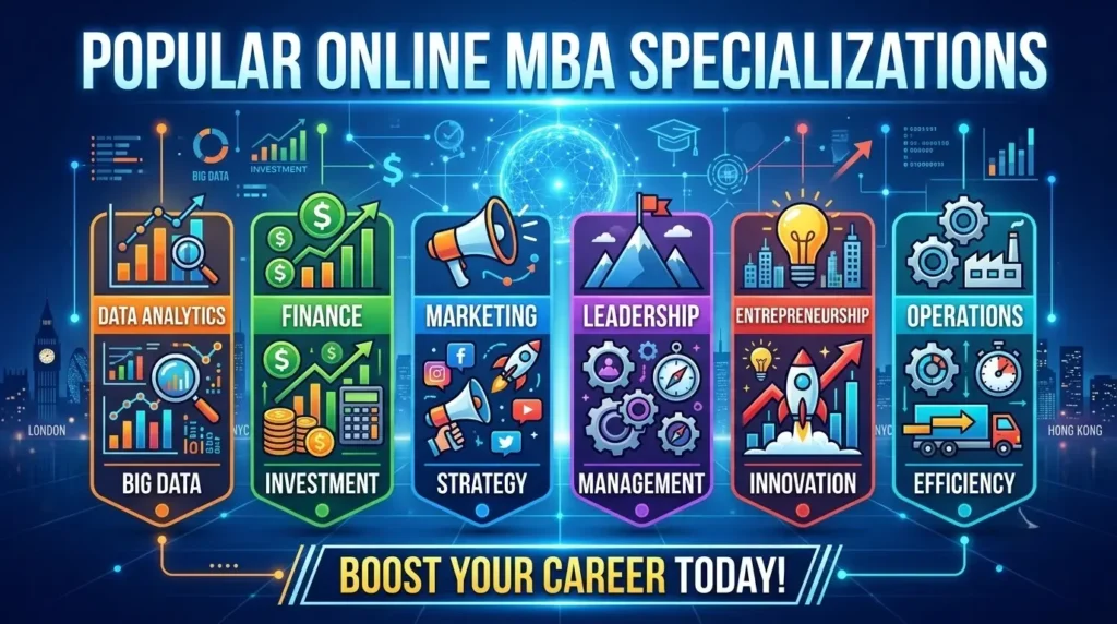 Popular Online MBA Specializations