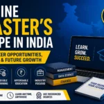 Online Master's Scope in India