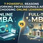 Online MBA vs Full-Time MBA