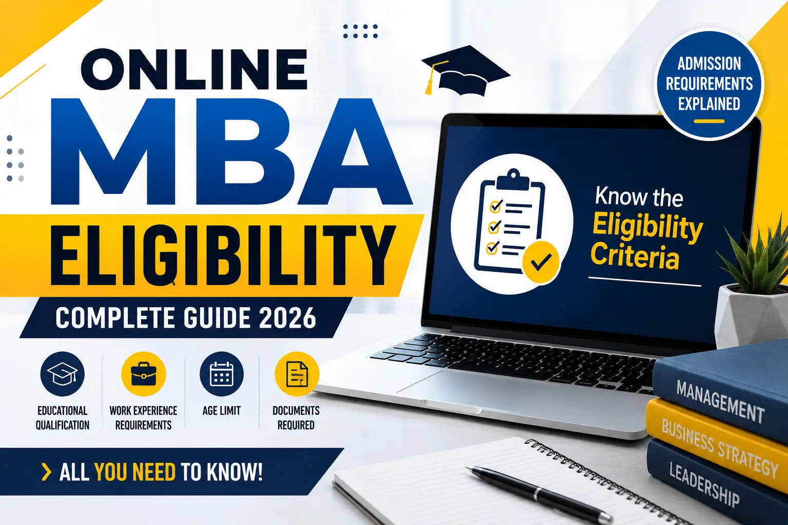 Online MBA Eligibility