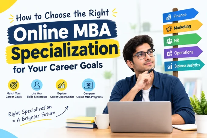 How to Choose the Right Online MBA Specialization