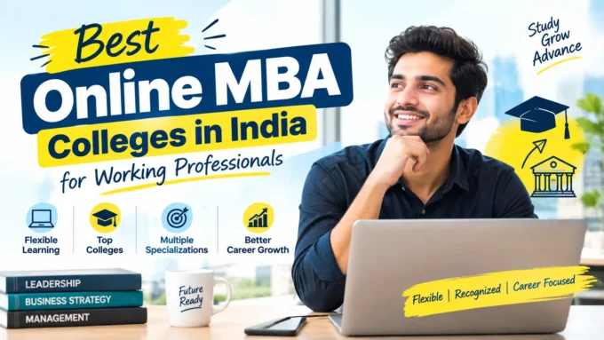 Best Online MBA Colleges in India for Working Professionals